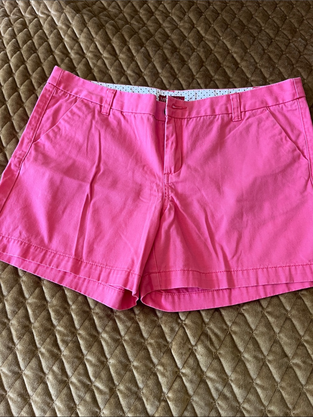 Merona Hot Pink Women's Chino Shorts